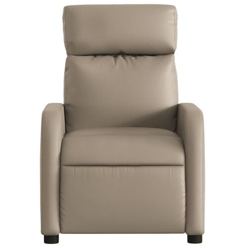 Massagestol kunstlæder cappuccino