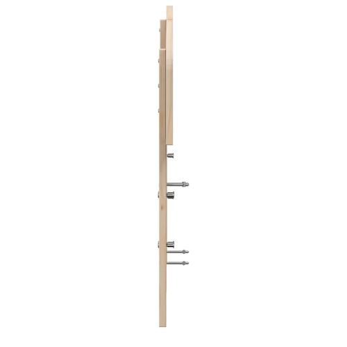 Sengegavl 160 cm massivt fyrretræ
