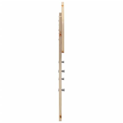 Sengegavl 90 cm massivt fyrretræ