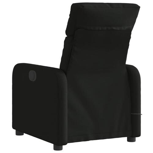 Eldrevet massagestol stof sort