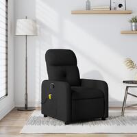 Massagestol stof sort