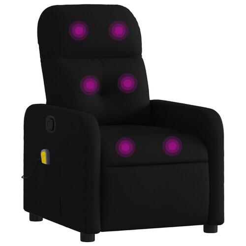 Massagestol stof sort