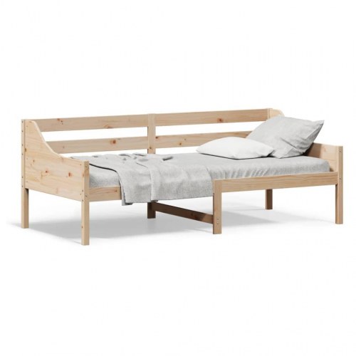 Daybed uden madras 90x200 cm massivt fyrretræ
