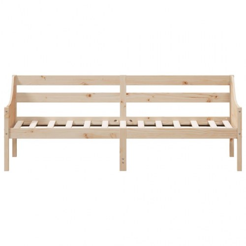 Daybed uden madras 90x200 cm massivt fyrretræ