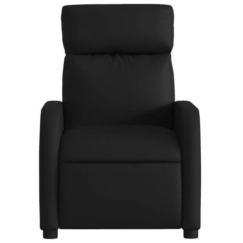 Massagestol kunstlæder sort