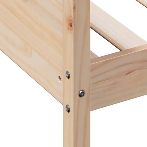 Daybed uden madras 90x190 cm massivt fyrretræ