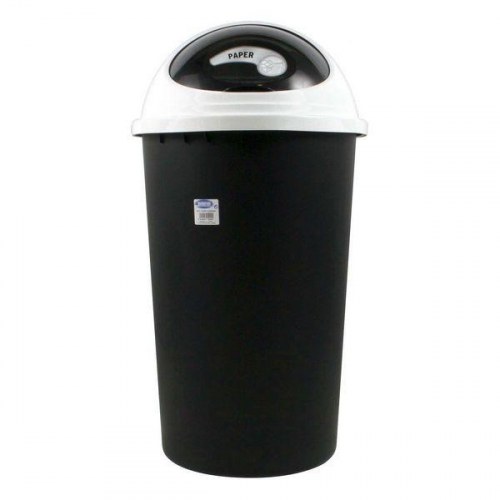 Tontarelli Big Hoop skraldespand 45 L - hvid