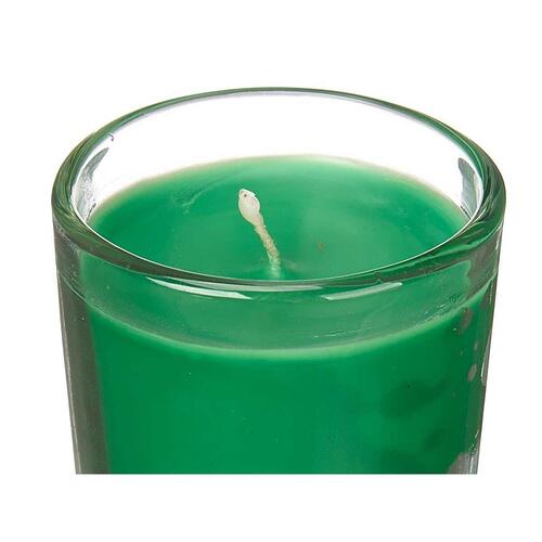 Dufte stearinlyssæt 16 x 6,5 x 11 cm (12 enheder) Glas Bambus