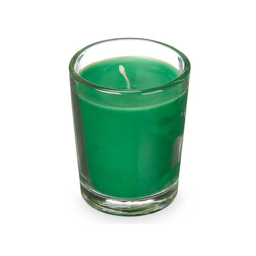 Dufte stearinlyssæt 16 x 6,5 x 11 cm (12 enheder) Glas Bambus
