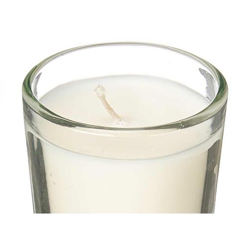 Dufte stearinlyssæt 16 x 6,5 x 11 cm (12 enheder) Glas Bomuld