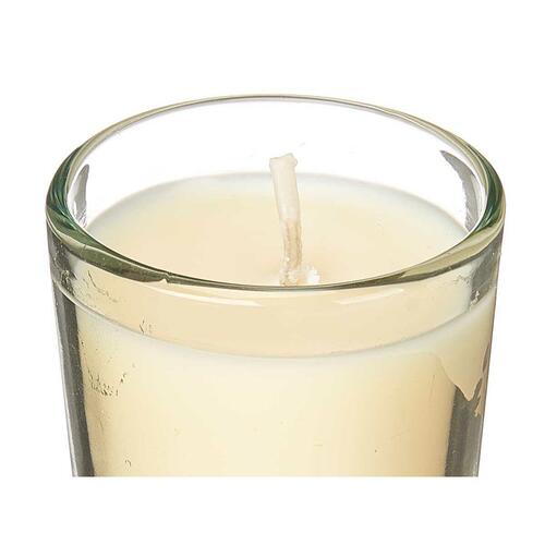 Dufte stearinlyssæt 16 x 6,5 x 11 cm (12 enheder) Glas Vanilje