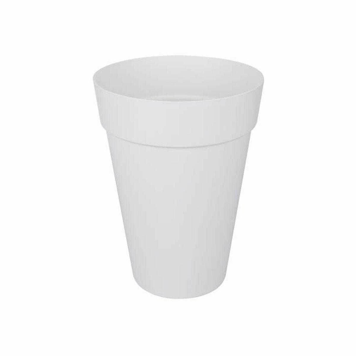 Urtepotte Elho Ø 42 cm Hvid polypropylen Plastik Cirkulær
