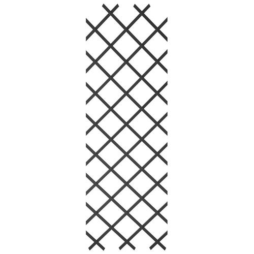 Nature espalier 50x150 cm PVC antracitgrå