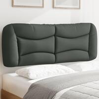 Gavlpude 120 cm stof mørkegrå