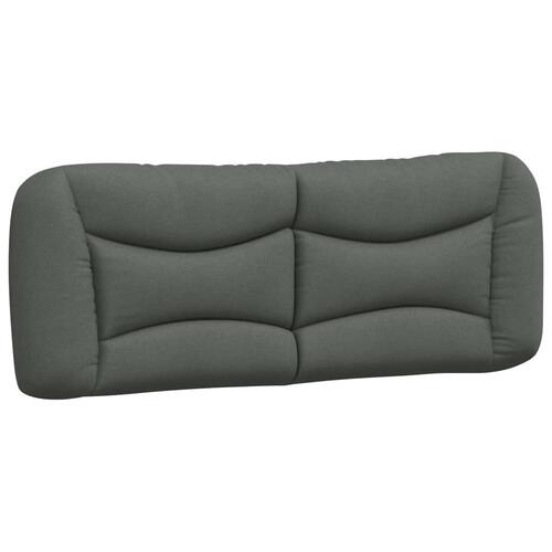 Gavlpude 120 cm stof mørkegrå