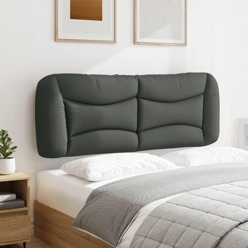 Gavlpude 120 cm stof mørkegrå