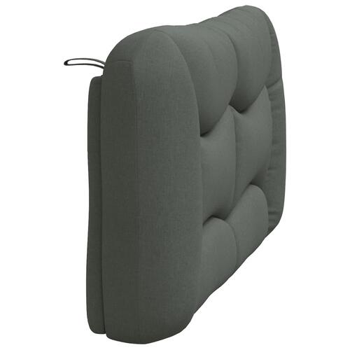 Gavlpude 120 cm stof mørkegrå