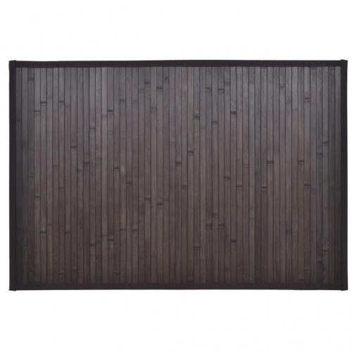 Bambusbademåtte 60 x 90 mørkebrun
