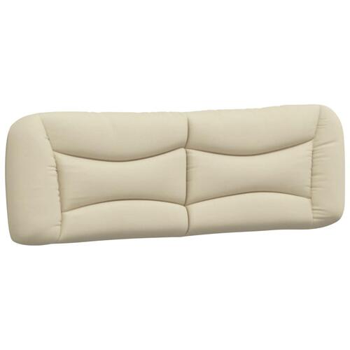 Gavlpude 160 cm stof cremefarvet