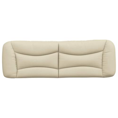 Gavlpude 160 cm stof cremefarvet