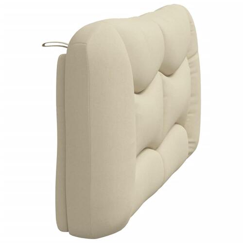 Gavlpude 160 cm stof cremefarvet
