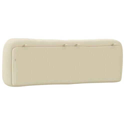 Gavlpude 160 cm stof cremefarvet