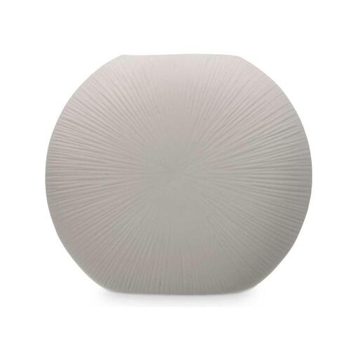 Vase Grå Keramik 36 x 34 x 16 cm (2 enheder) Cirkulær