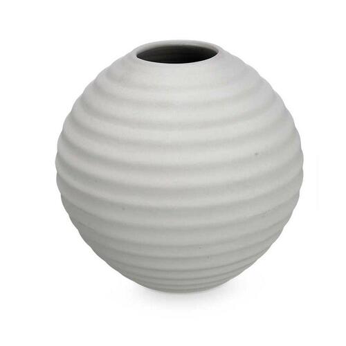 Vase Grå Keramik 25 x 25 x 25 cm (3 enheder) Sfære