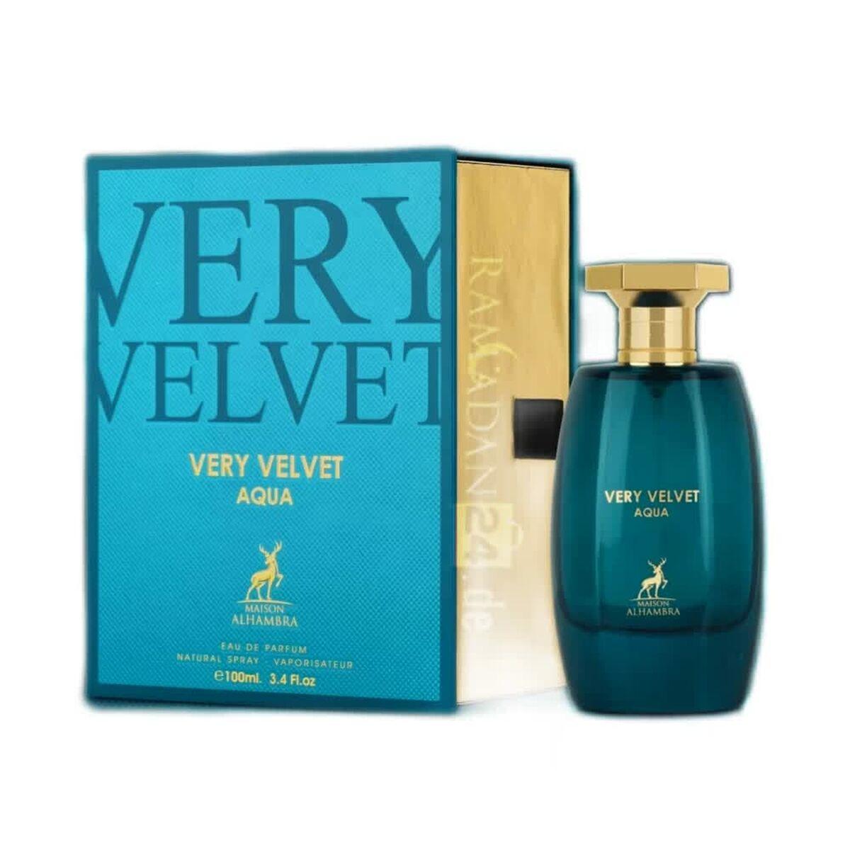 Dameparfume Maison Alhambra EDP Very Velvet Aqua 100 ml