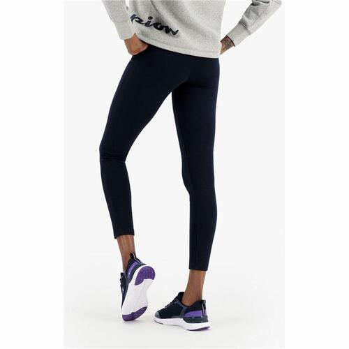 Sport leggings til kvinder Champion C Logo Stretch Mørkeblå XS