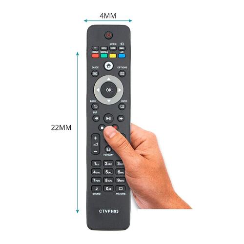 Philips Universal Fjernbetjening Sort (OUTLET A)