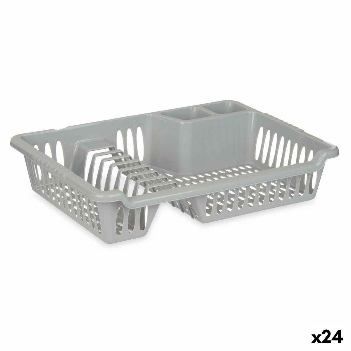 Dræner Sølvfarvet 40 x 8 x 29,5 cm (24 enheder)