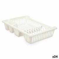 Dræner Hvid 40 x 8 x 29,5 cm (24 enheder)