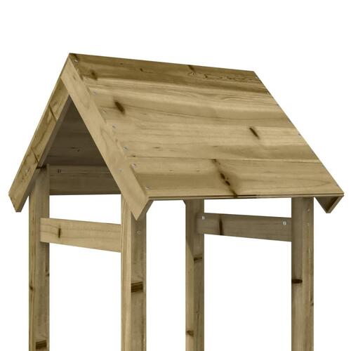 Legetårn 53x46,5x194 cm imprægneret fyrretræ