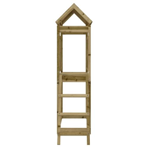 Udendørs legesæt 53x110x214 cm imprægneret fyrretræ