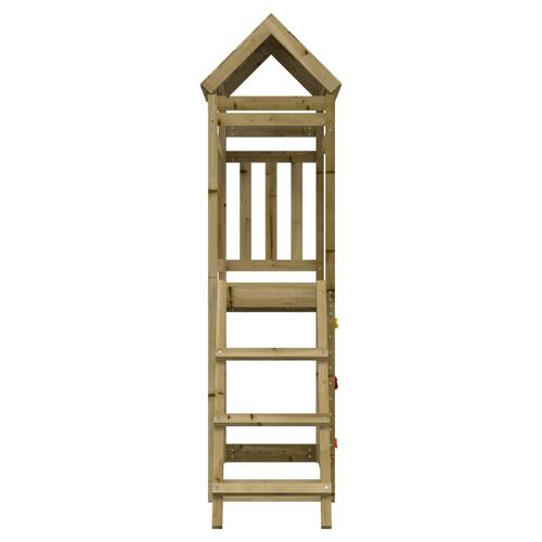 Legetårn 52,5x110,5x214 cm imprægneret fyrretræ