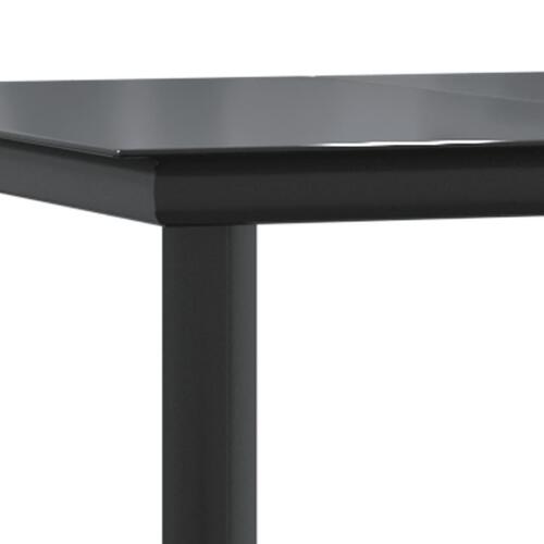 Spisebordssæt til haven 7 dele med hynder polyrattan beige