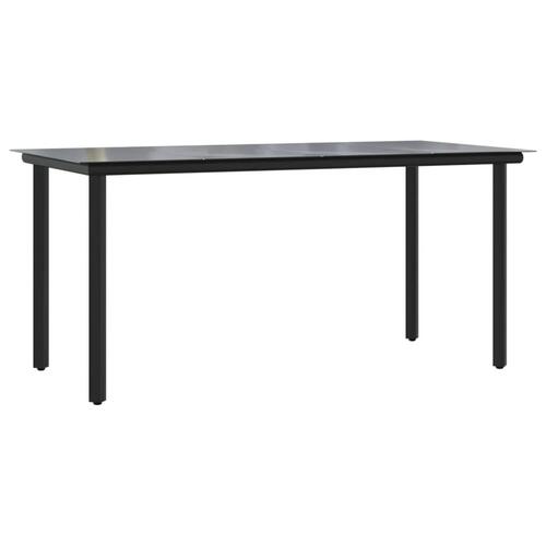 Spisebordssæt til haven 7 dele med hynder polyrattan beige