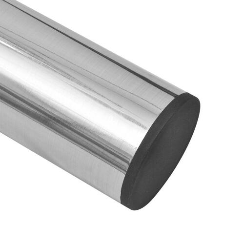 Teleskopiske bordben i børstet nikkel 710 mm - 1100 mm