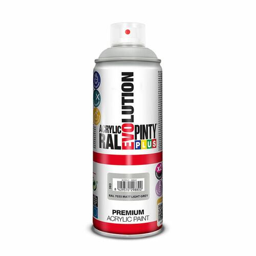 Spraymaling Pintyplus Evolution RAL 7035 Lysegrå 400 ml Mat