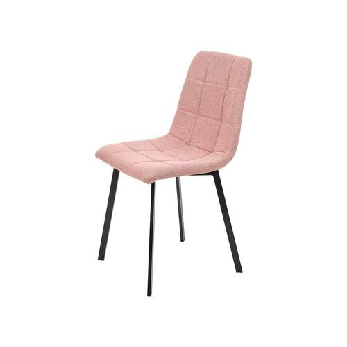 Stol Pink Klæde 45 x 89 x 53 cm Elegant (4 enheder)