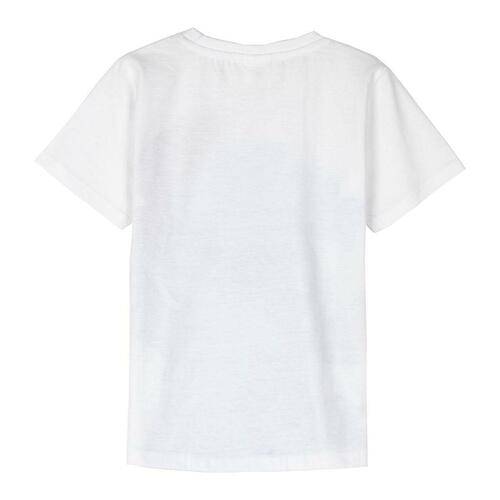 Børne Kortærmet T-shirt Stitch Hvid 5 år