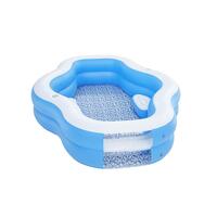 Oppustelig Pool Multifarvet 270 x 198 x 51 cm