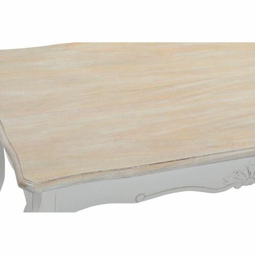 Sofabord Hvid Træ (120 x 60 x 50 cm)