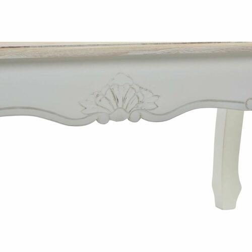 Sofabord Hvid Træ (120 x 60 x 50 cm)