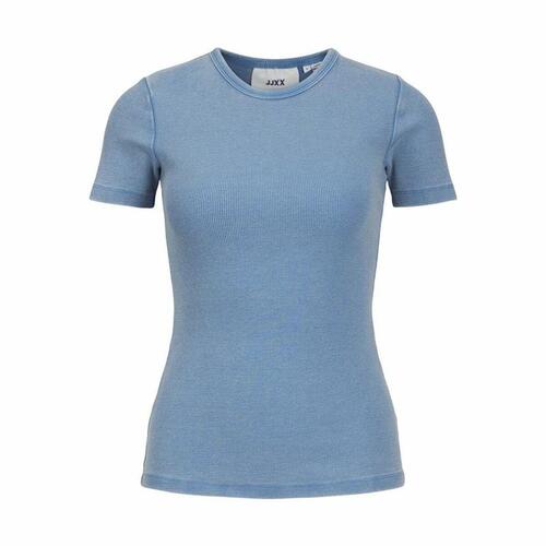 Kortærmet T-shirt til Kvinder Jack & Jones Jxfrankie Wash Ss Blå M