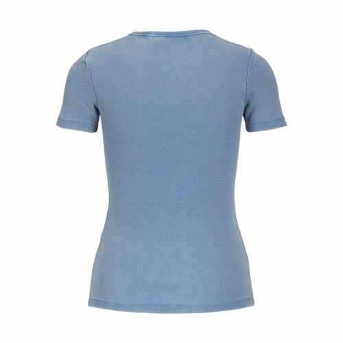 Kortærmet T-shirt til Kvinder Jack & Jones Jxfrankie Wash Ss Blå M