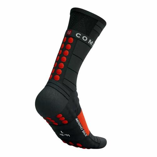 Sportsstrømper Compressport Pro Racing Rød Sort 39-41