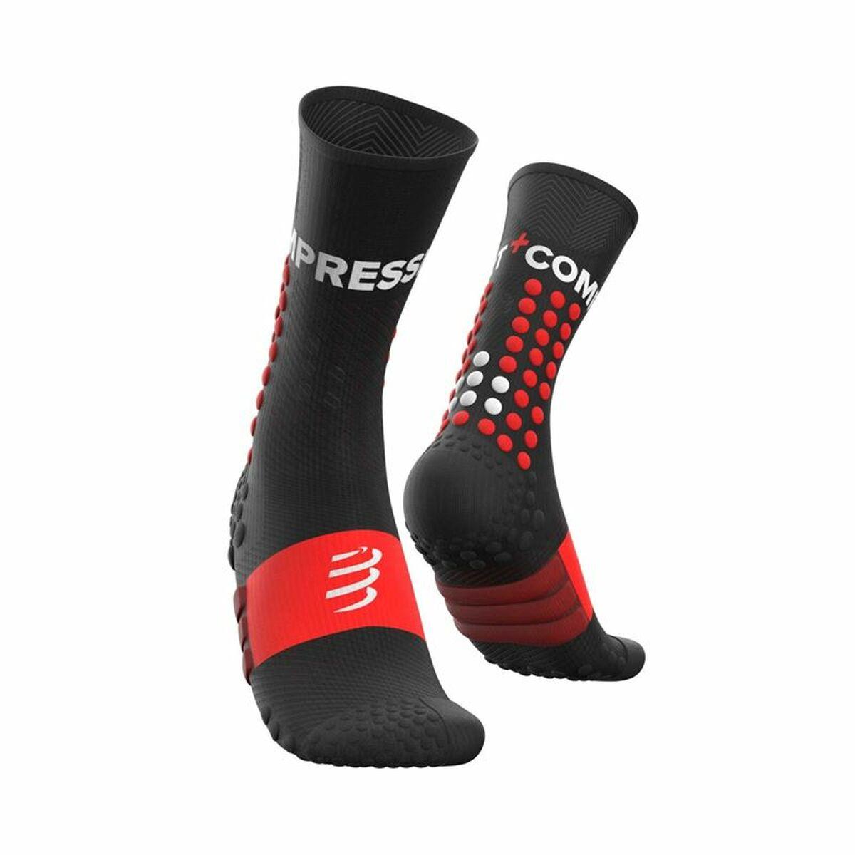 Sportsstrømper Compressport Ultra Trail Sort/Rød Sort 42-44