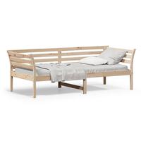 Daybed uden madras 80x200 cm massivt fyrretræ